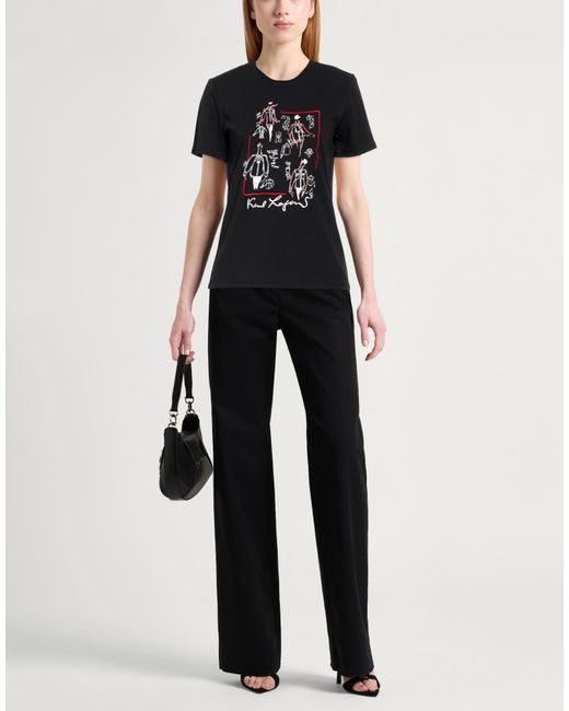 Karl Lagerfeld Black T-Shirt