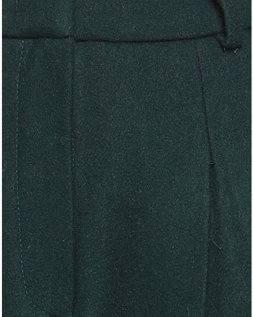 Frankie Shop Green Dark Pants Wool, Polyester, Nylon, Acrylic