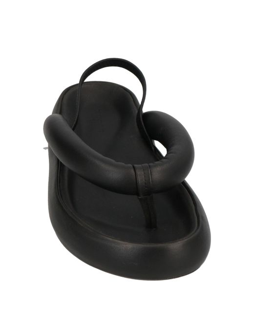 Isabel Marant Black Thong Sandal