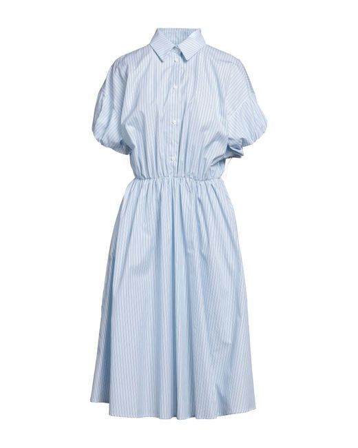 Maje Blue Midi Dress