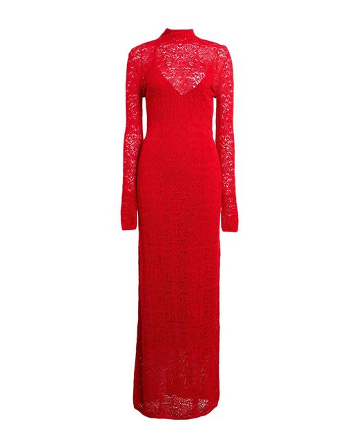 Gabriela Hearst Red Maxi Dress