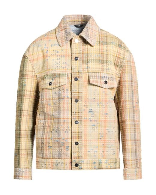 Fendi Natural Jacket Cotton for men