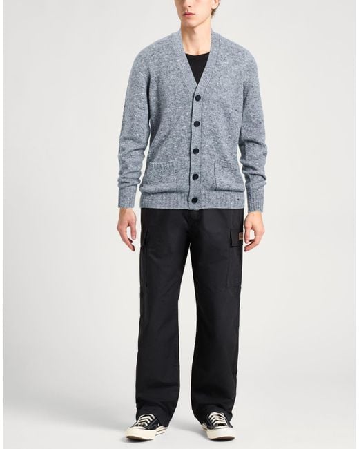 Drumohr Blue Cardigan for men