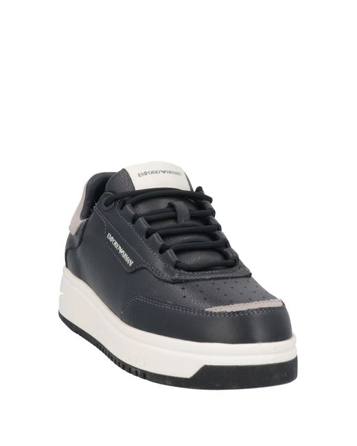Emporio Armani Black Sneakers for men