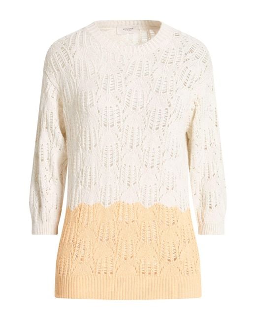 Agnona Natural Sweater Cotton, Cashmere