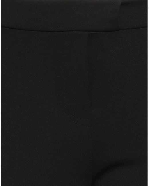 Alpha Studio Black Pants Polyester, Elastane