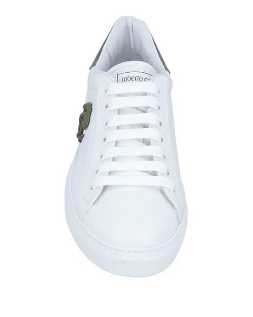 Roberto Cavalli White Trainers for men