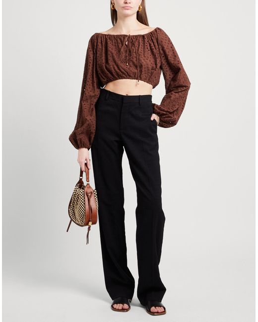 WEILI ZHENG Brown Top