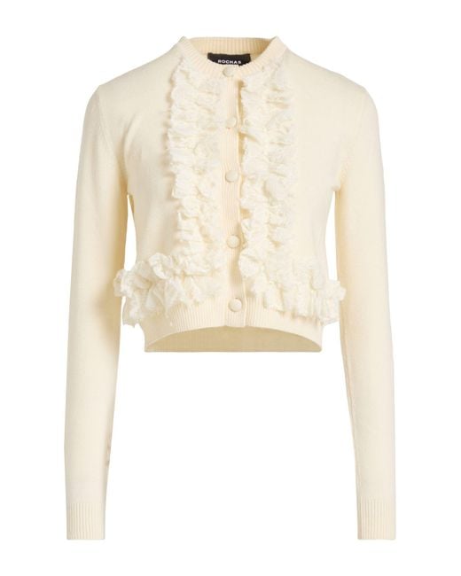 Rochas Cardigan Virgin Wool, Polyester, Acrylic, Polyamide in