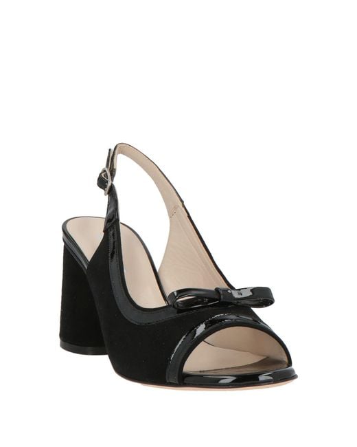 Melluso Black Sandals