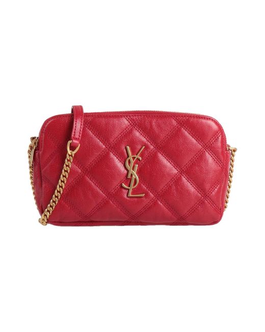 Saint Laurent Crossbody Bag in Red Lyst