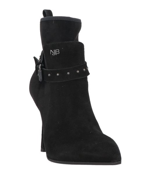Norma J. Baker Black Ankle Boots