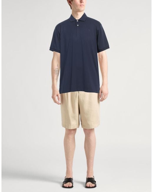 Polo Hackett de hombre de color Blue