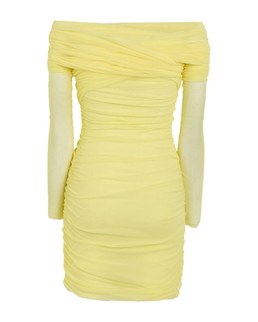 philosophy di lorenzo serafini yellow floral mini dress Philosophy of Lorenzo Serafini