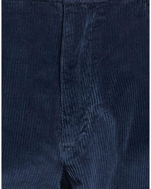 40weft Blue Pants Cotton, Lyocell, Elastane for men