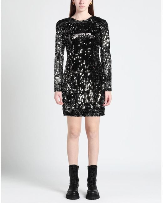 Angela Davis Black Mini Dress