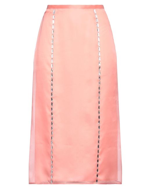 Emilio Pucci Pink Midi Skirt