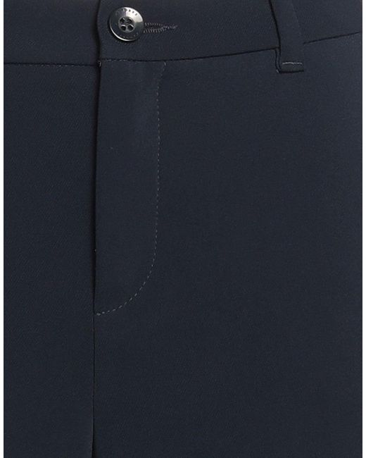 Xandres Blue Pants Polyester, Polyurethane
