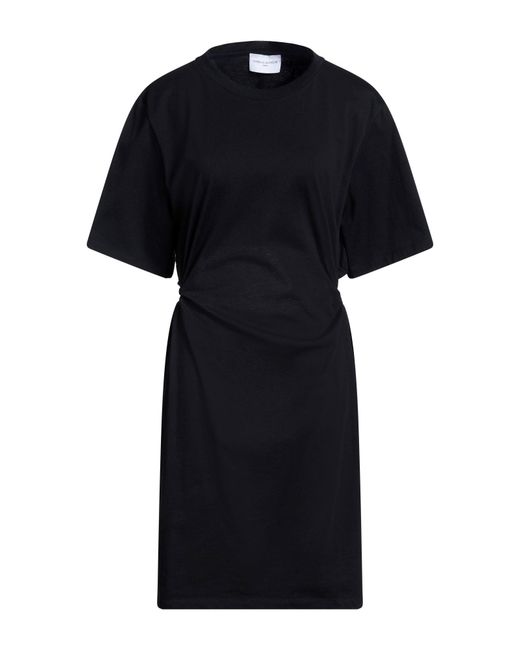Isabelle Blanche Black Midi Dress