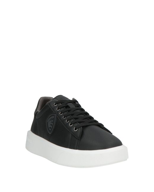 Blauer Black Trainers for men