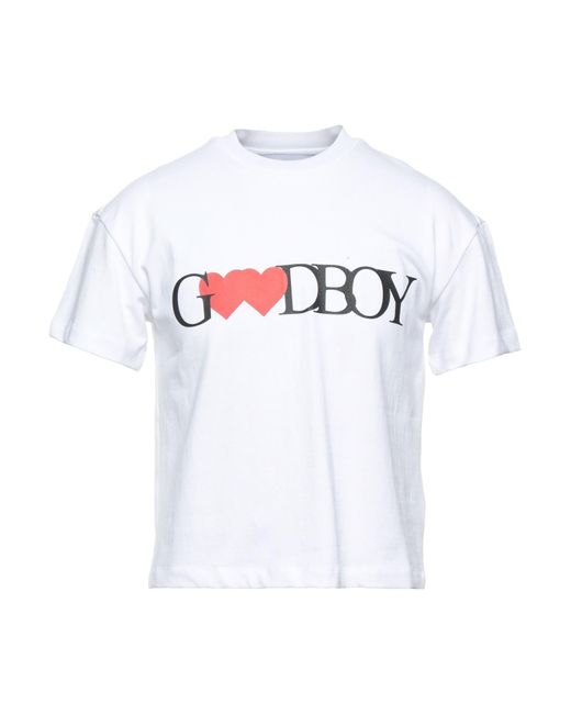 XOXOGOODBOY White T-Shirt Cotton for men