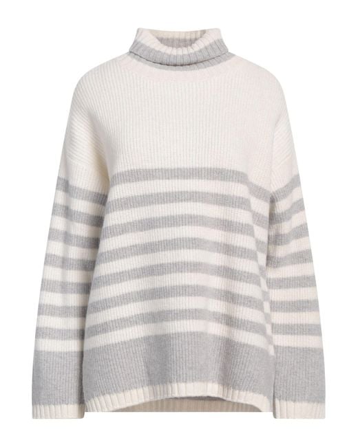 Col roulé Moorer en coloris White