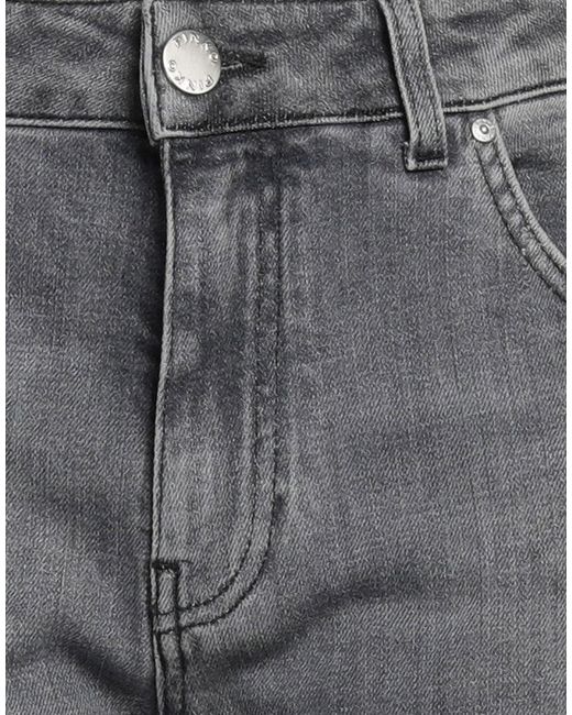 Pinko Gray Jeans Cotton, Elastane