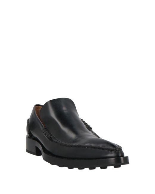 Jil Sander Black Loafers Leather