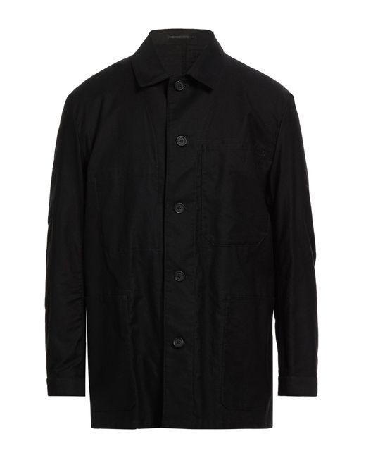 Yohji Yamamoto Black Jacket Cotton for men