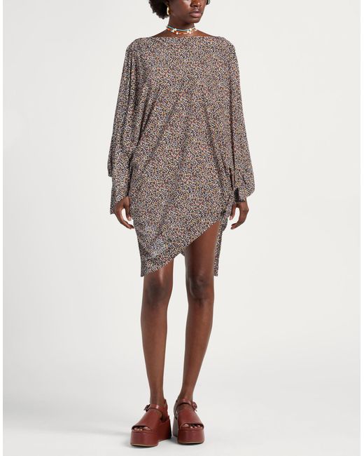 Vivienne Westwood Gray Mini-Kleid