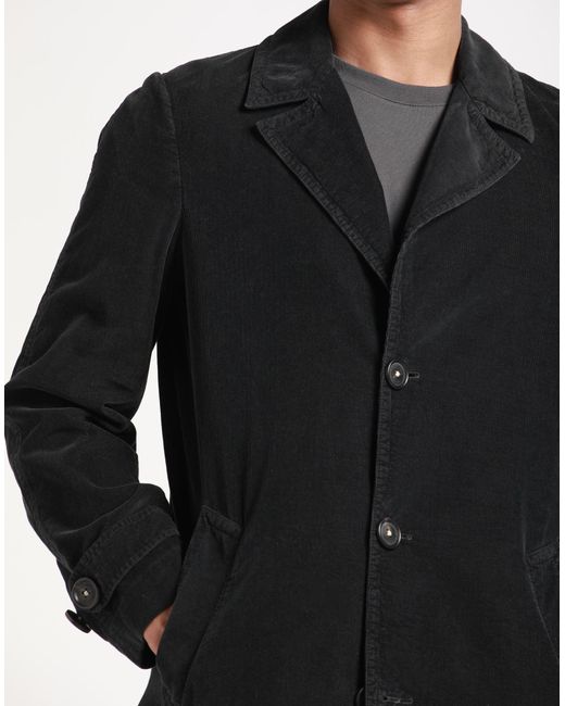 Massimo Alba Black Coat for men