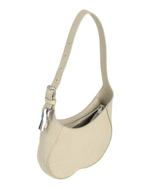 Burberry Natural Shoulder Bag Calfskin