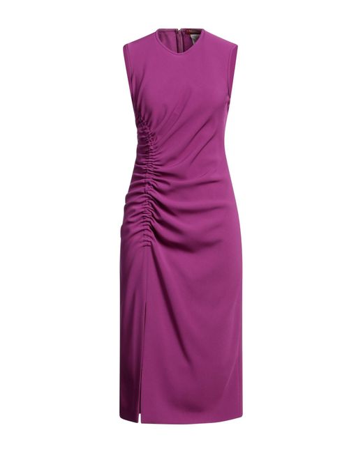 Max Mara Studio Purple Midi Dress