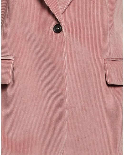 Eleventy Pink Blazer Cotton