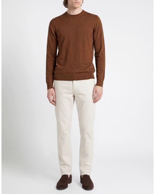 Pullover Alpha Studio pour homme en coloris Brown