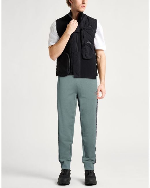 EA7 Blue Military Pants Cotton, Polyester for men