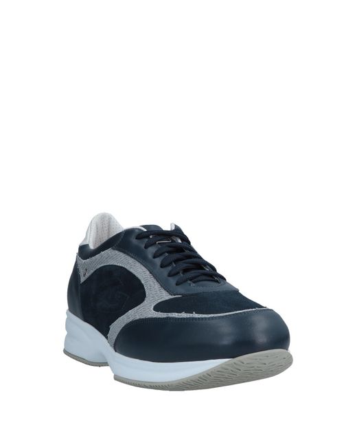 Alberto Guardiani Blue Sneakers for men
