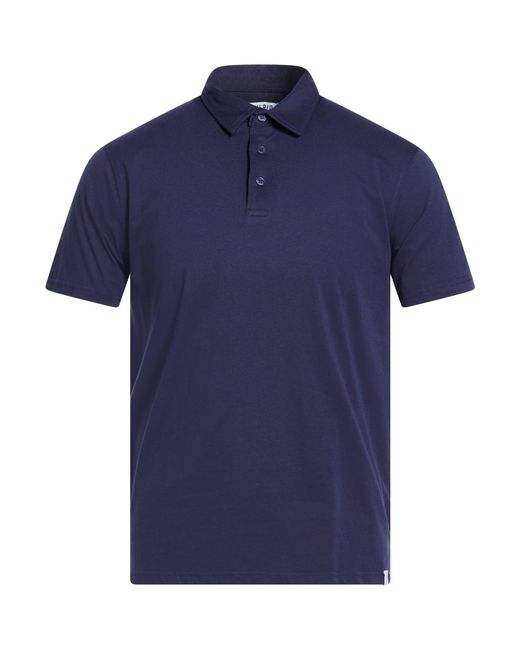OVER/D Blue Polo Shirts for men
