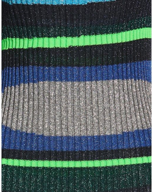 Circus Hotel Blue Turtleneck Viscose, Polyester