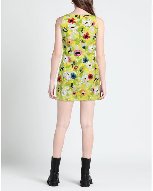 MSGM Yellow Mini Dress