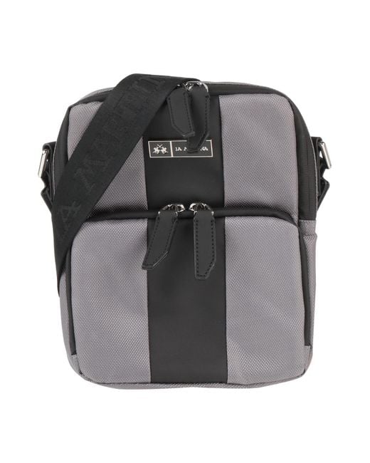 La Martina Black Cross-body Bag for men