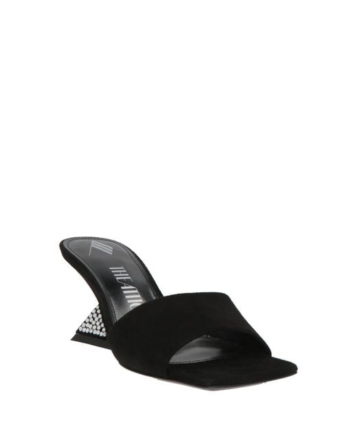 The Attico Black Sandals