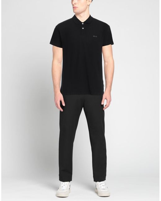 Aspesi Black Polo Shirt for men