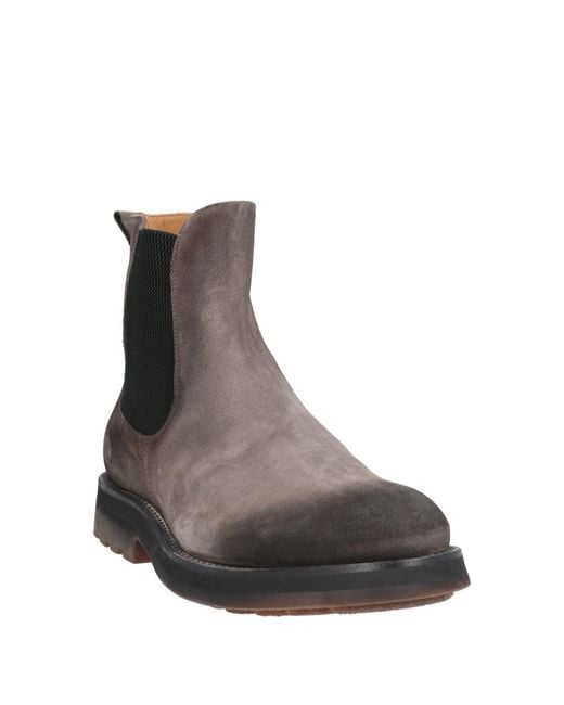 Corvari Brown Ankle Boots Leather for men