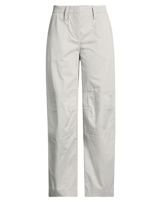 Semicouture Gray Pants Cotton