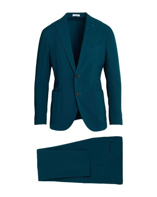 Boglioli Blue Suits for men