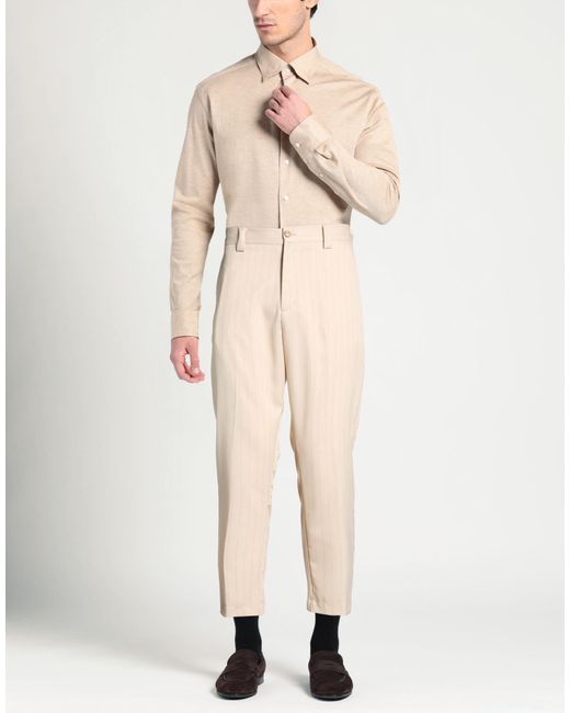 OVER/D Natural Pants for men