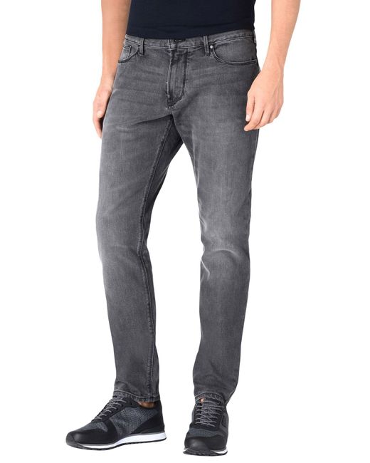 gray denim pants