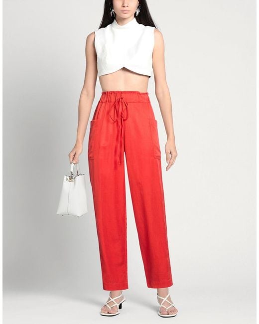 Casa Raki Red Trouser