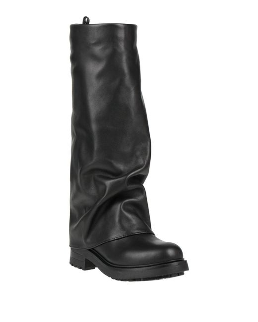 Pinto Paris Black Boot Calfskin